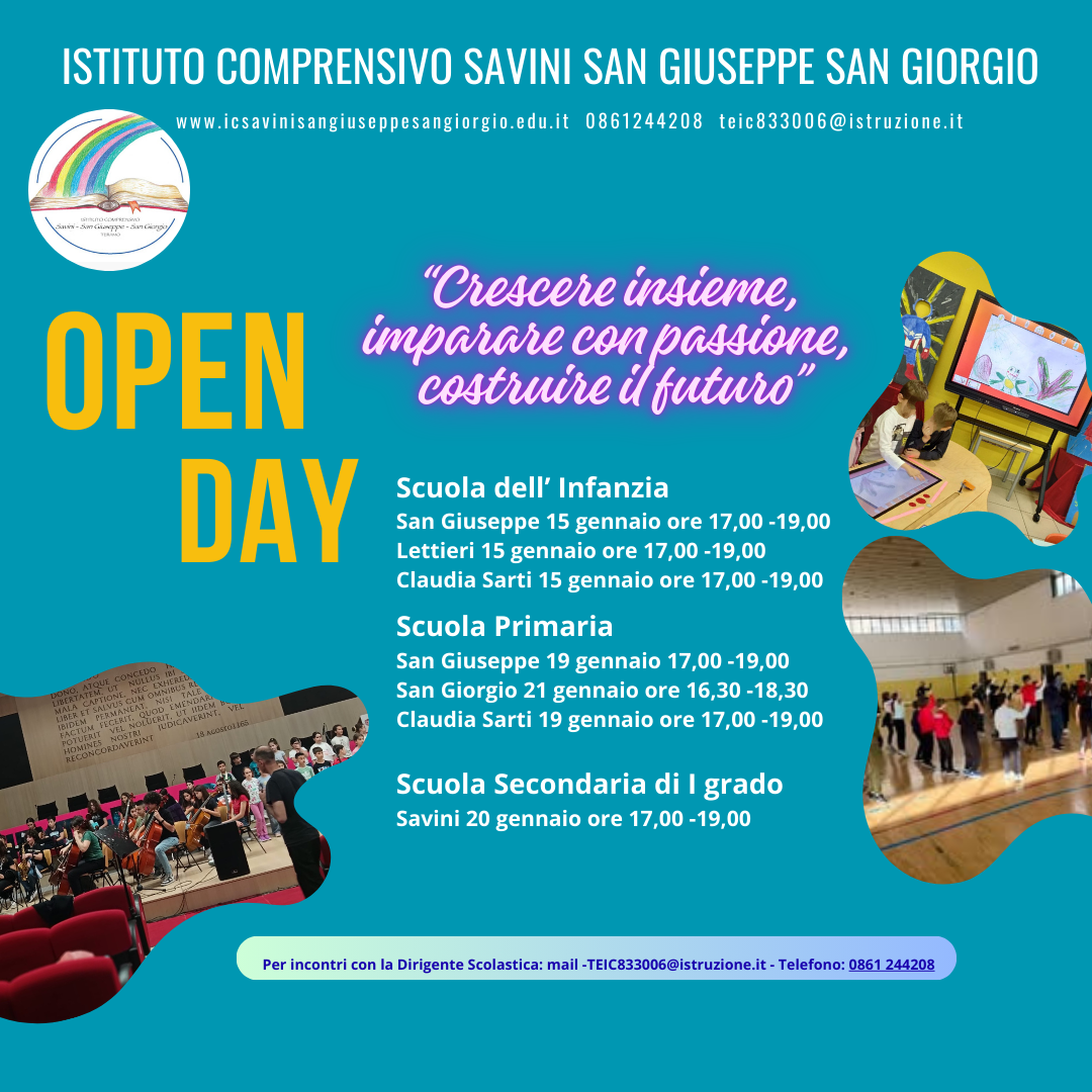 Iscrizioni a.s. 2025/2026 brochure informativa e ipotesi assegnazioni docenti